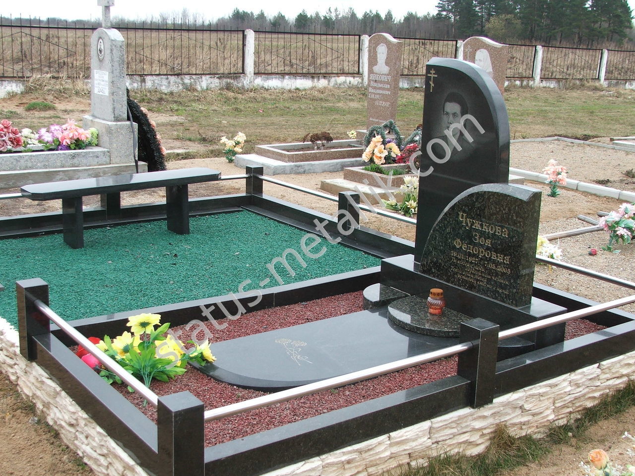 Благоустройство могил в витебске цены и фото