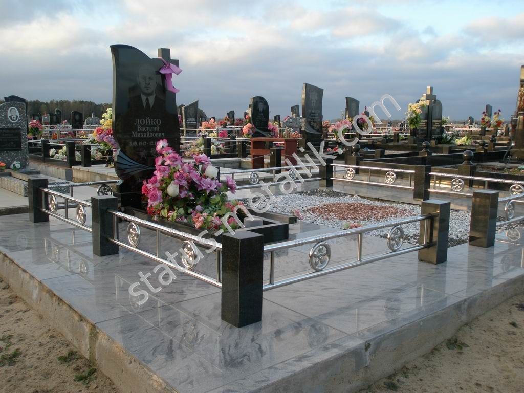 Ограды на кладбище, ограда на могилу фото и цены купить в Москве