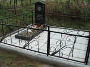 Ограда для кладбища из профильной трубы и прутка